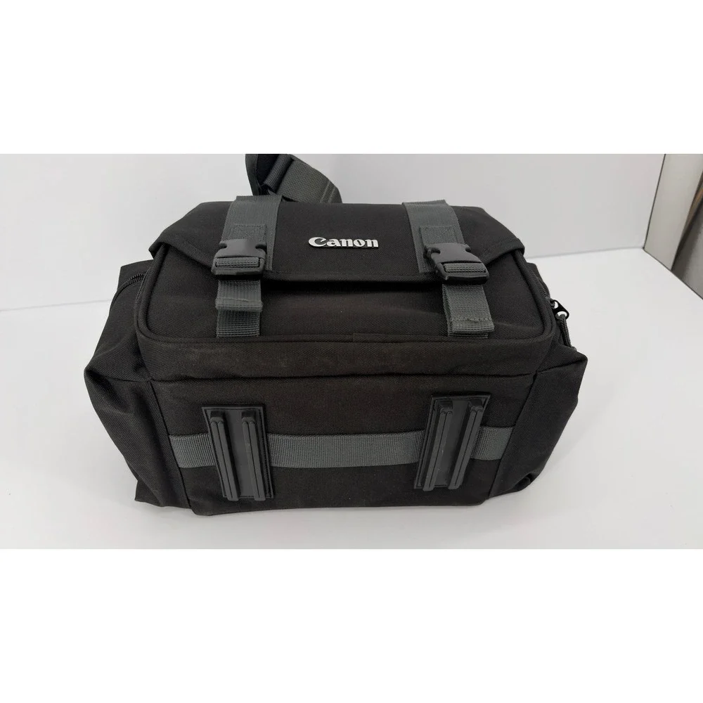 Canon 300DG Digital Gadget Camera Bag DSLR EOS Rebel Black Gray Padded Case